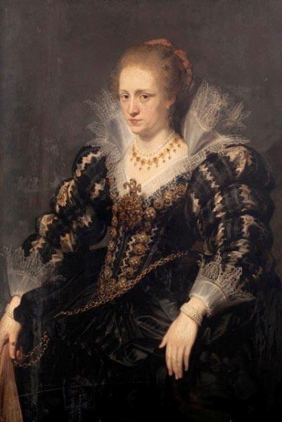 Peter Paul Rubens Portrait of Jacqueline de Caestre. Sweden oil painting art